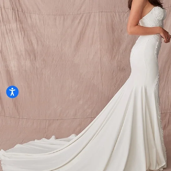 Dresses | Size 18 Uk Maya Lovers Society Wedding Gown | Poshmark